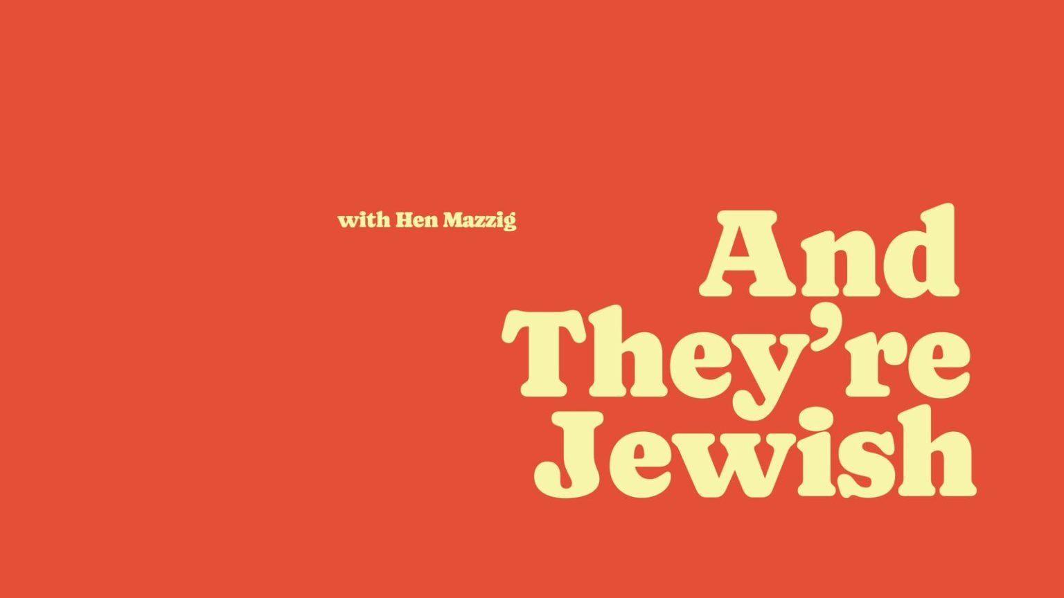 Read more about the article Hen Mazzig talks And They’re Jewish, Antisemitism