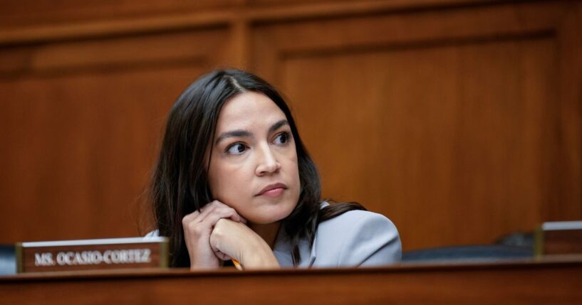 Read more about the article Twilight Zone: AOC Ripped By Her Own People for Voting Against MTG Amendment