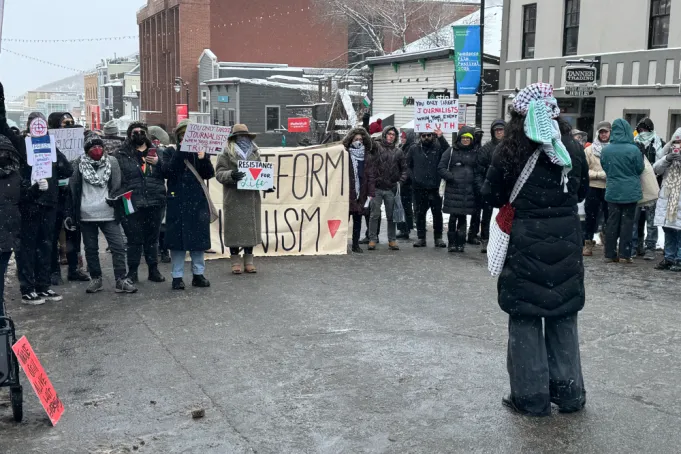 Read more about the article Pro-Palestine Marchers at Sundance Protest Against ‘Media Complicity in Genocide’