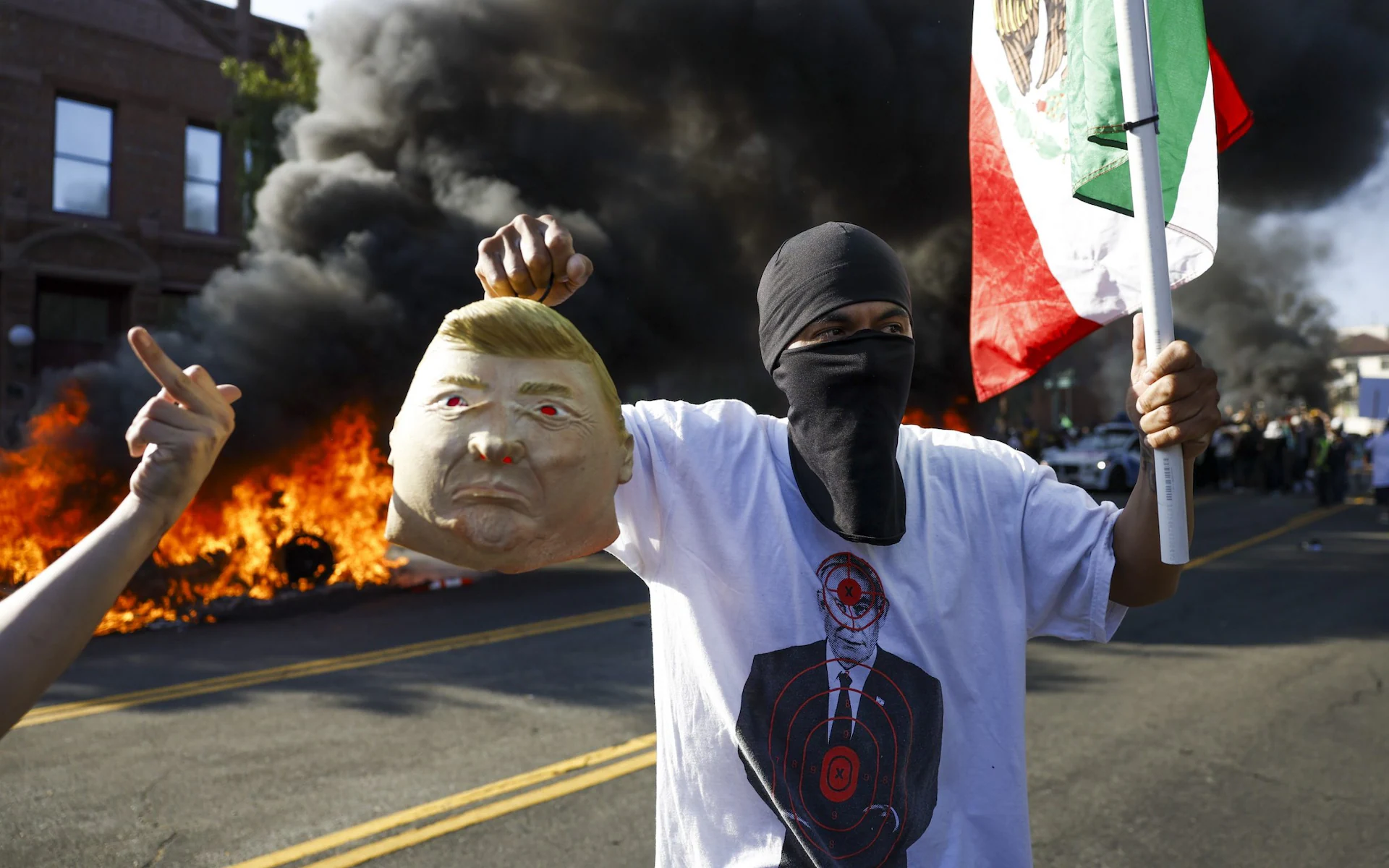 Read more about the article The LA riots could destroy Donald Trump’s presidency